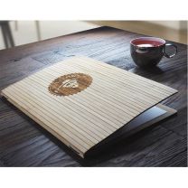 Bambusowa karta menu Ambiente z nadrukiem logo - 1178145 - Agencja Point