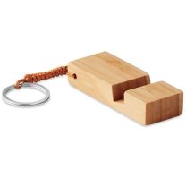 Bambusowy brelok - podstawka na telefon TRINEU - MO9743-40 - Agencja Point