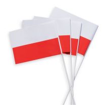 Chorągiewki biało-czerwone - Agencja Point