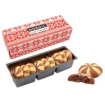 Ciastka nadziewane w pudełku z logo firmy - CIAS-09.14 - Agencja Point