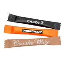 Cukier w podłużnych saszetkach z nadrukiem logo - CU1 - Agencja Point