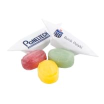 Cukierki owocowe z logo firmy - CUK58 - Agencja Point