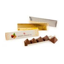 Czekoladki reklamowe - piramidki z logo firmy - CZEK-04.23 - Agencja Point