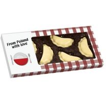 Bombonierka z Polski- pierogi z logo - Agencja Point