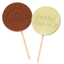 Czekoladowe lizaki reklamowe LIZ5 - Agencja Point