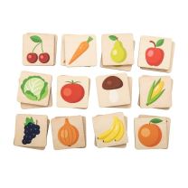 Drewniana, reklamowa gra pamięciowa MEMORY z logo - AP718152 - Agencja Point