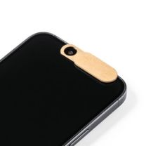 Ekologiczna osłona na kamerkę, z nadrukiem logo - V0920-00 - Agencja Point