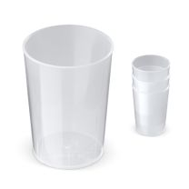 Ekologiczny kubek 200, 300, 500 ml z nadrukiem logo - LT98702 - Agencja Point