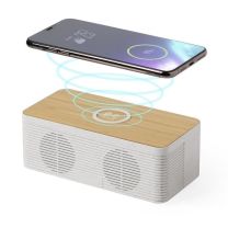 Bambusowy głośnik bluetooth - V0370-00 - Agencja Point