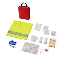 Handies - reklamowy zestaw pierwszej pomocy, kamizelka, 46 el. z logo - 12601200 - Agencja Point