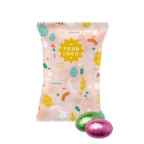 Jajeczka czekoladowe w opakowaniu z logo firmy - CZEKO-0051 - Agencja Point