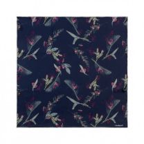 Jedwabny szal Cacharel z firmowym logo - CFL836P - Agencja Point