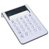 Kalkulator reklamowy z zegarem i kalendarzem - V3817-02 - Agencja Point