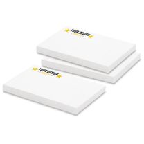 Karteczki samoprzylepne z nadrukiem logo - 6,9 x 7,5 cm - DR-KART-02 - Agencja Point