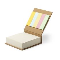 Karteczki samoprzylepne, zestaw do notatek z nadrukiem logo - V0210-00 - Agencja Point