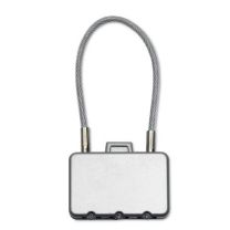 Kłódka do bagażu THREECODE z nadrukiem reklamowym - MO8354-16 - Agencja Point