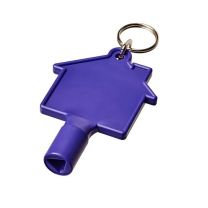 Klucz do skrzynki licznika - DOMEK z brelokiem, z nadrukiem logo - 2108710 - Agencja Point