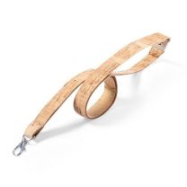 Korkowa smycz reklamowa z logo - V0229-00 - Agencja Point