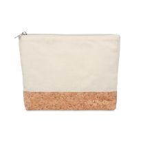 Kosmetyczka reklamowa z korkowym elementem, z logo - MO9817 - Agencja Point