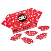 Czekoladowy medal reklamowy 100-120 mm w drewnianym etui z logo - CZEK22 - Agencja Point