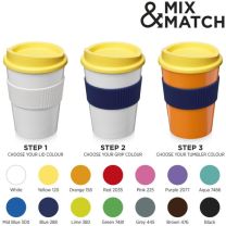 Kubek z serii Brite-Americano® Medio 300 ml z nadrukiem reklamowym - 210009 - Agencja Point