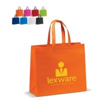 Laminowana torba reklamowa non-woven z logo - LT95111 - Agencja Point