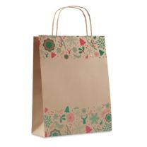 Reklamowy worek sportowy z motywem świątecznym - 60873WE - Agencja Point