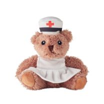 Maskotka reklamowa - miś w stroju pielęgniarki - Agencja Point - MO2839-06