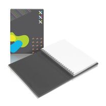 Notes reklamowy w twardej okładce na spirali, nadruk full color - PM106 - Agencja Point
