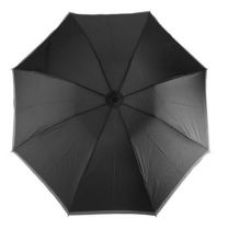 Odwracalny, składany parasol automatyczny - odblaskowy, z nadrukiem logo - V0668 - Agencja Point - Agencja Point