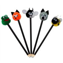 Reklamowe zakładki z pomponami, z nadrukiem logo - Agencja Point - PR-10