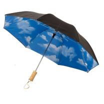 Parasol automatyczny Blue-skies z nadrukiem logo, 21", Ø95 cm - 10909300 - Agencja Point