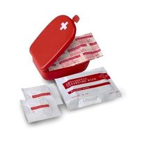 Plastikowa apteczka z nadrukiem logo - V5475-05 - Agencja Point