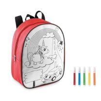 Plecak reklamowy do kolorowania, mazaki - MO9207-05 - Agencja Point