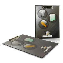 Podkład reklamowy do pisania z klipem, nadruk full color - PM123 - Agencja Point