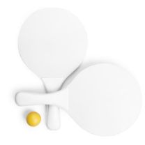 Reklamowa gra plażowa, tenis - V9677-02 - Agencja Point