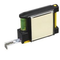 Reklamowa miarka 2 m z długopisem, notesem i poziomicą, z logo - R17605 - Agencja Point