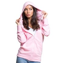 Reklamowa rozpinana bluza damska z kapturem, z logo - BLU-J-9 - Agencja Point