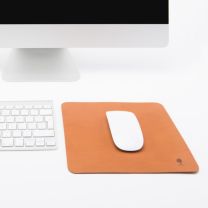 Reklamowa skórzana podkładka pod mysz, z logo - BL-10 - Agencja Point