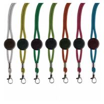 Reklamowa smycz z karabińczykiem, z logo - IP140839 - Agencja Point