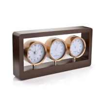 Reklamowa stacja pogodowa METEOR, zegar, higrometr, termometr - 03016 - Agencja Point