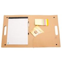 Reklamowa teczka konferencyjna ok A4 z notatnik, karteczki, długopis, z logo - MO7411-13 - Agencja Point