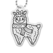 Reklamowa zawieszka odblaskowa - alpaka - ODBL-16 - Agencja Point