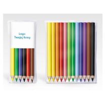 Reklamowe kredki Bambino z logo - BAMBI-02 - Agencja Point