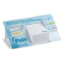 Reklamowe karteczki w twardej oprawie, pudełeczka z nadrukiem full color - PM142 - Agencja Point