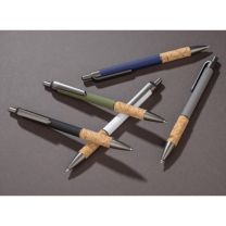 Korkowy zestaw reklamowy - notes i długopis z logo - 19680 - Agencja Point