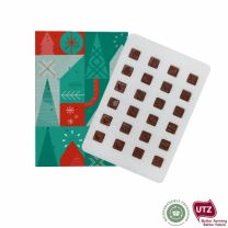 Reklamowy kalendarz adwentowy w ekologicznym opakowaniu z logo - ADW-0105 - Agencja Point