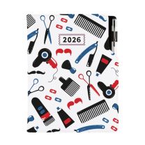 Reklamowy kalendarz z długopisem dla zakładów fryzjerskich, z logo - KAL-AA-2401 - Agencja Point