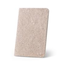 Reklamowy notatnik A6 w miękkiej okładce z odpadów liści herbaty - 93293 - Agencja Point