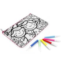 Reklamowy piórnik LOLLI do kolorowania, pisaki - 20288 - Agencja Point